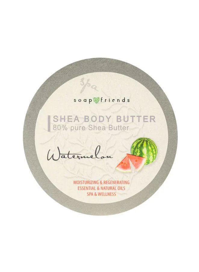 Soap&Friends Watermelon 80% Shea Butter Moisturizer with Avocado Oil - 50 ml