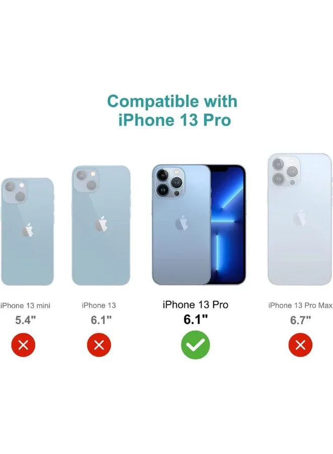 iPhone 13 Pro 6.1-Inch, Non-Yellowing, Shockproof Protective Case Fatio General Trading