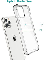 iPhone 13 Pro 6.1-Inch, Non-Yellowing, Shockproof Protective Case Fatio General Trading