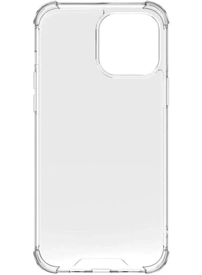 iPhone 14 Max Case Clear Soft Flexible TPU Anti-Shock Slim Transparent Back Cover with Reinforced Bumper Corners Fatio General Trading