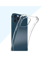 iPhone 14 Pro Max Case Clear Soft Flexible TPU Anti-Shock Slim Transparent Back Cover with Reinforced Bumper Corners Fatio General Trading