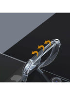 iPhone 14 Pro Max Case Clear Soft Flexible TPU Anti-Shock Slim Transparent Back Cover with Reinforced Bumper Corners Fatio General Trading