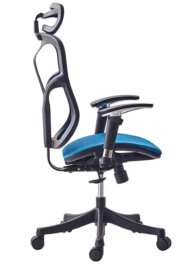 Advanced Ergonomic Mesh Office Chair with Adjustable Headrest, Lumbar Support & 3D Armrests – BIFMA Certified
