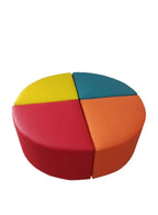 Kids Modular Colorful Soft Foam Sofa Flexible Seating Set Classroom or home, 4 pcs Fatio General Trading