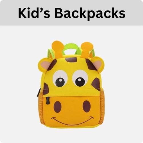 view our kid's backpacks collection