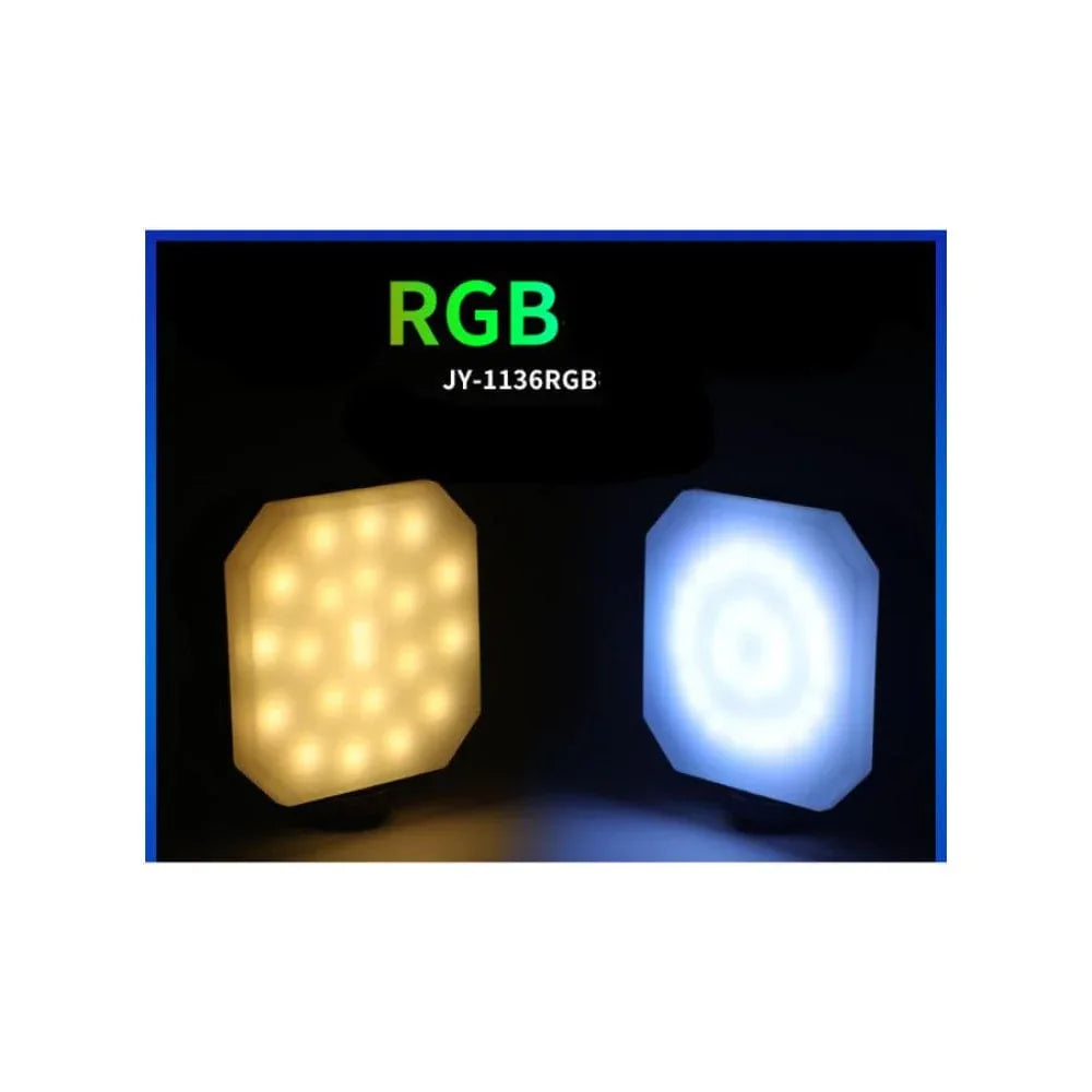 LED Beads Video Conference Lighting Kit, 3000-7000K Dimmable LED Camera Lights with Suction Cup, 180° Rotation Mini Tripod, Movable Clip for YouTube/Blogging/Live Streaming Fatio General Trading