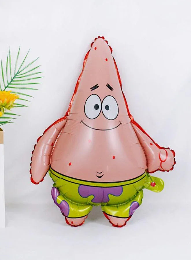 2 pc SpongeBob Characters Ballon Set, Giant balloon for Kids Party, Birthday Double Sided Foil Balloon