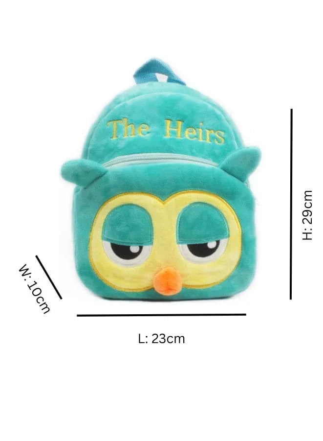Mini Backpack Kids Cute School Shoulder Bag Toddler Plush Small Backpack Baby Schoolbag Preschool Bag Gift, Owl Fatio General Trading