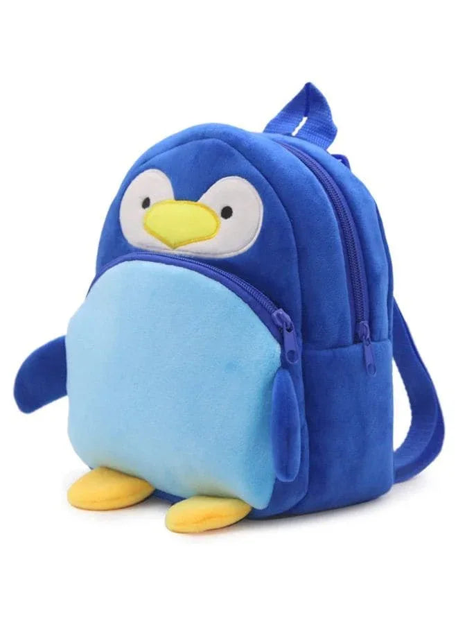 Mini Backpack Kids Cute School Shoulder Bag Toddler Plush Small Backpack Baby Schoolbag Preschool Bag Gift, Penguin Fatio General Trading