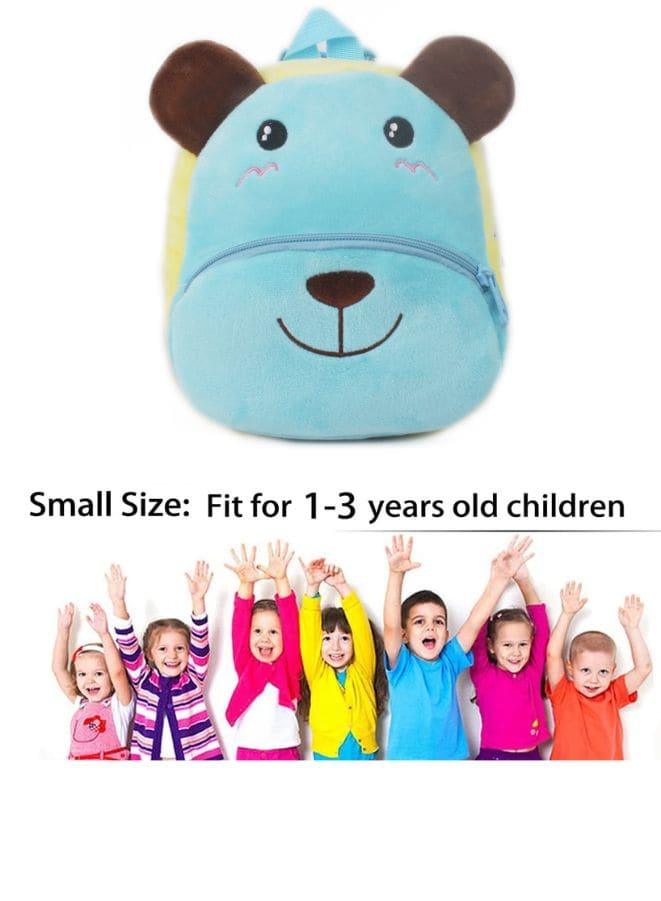 Mini Backpack Kids Cute School Shoulder Bag Toddler Plush Small Backpack Baby Schoolbag Preschool Bag Gift, Bear Fatio General Trading