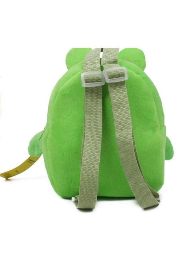 Mini Backpack Kids Cute School Shoulder Bag Toddler Plush Small Backpack Baby Schoolbag Preschool Bag Gift, Frog Fatio General Trading
