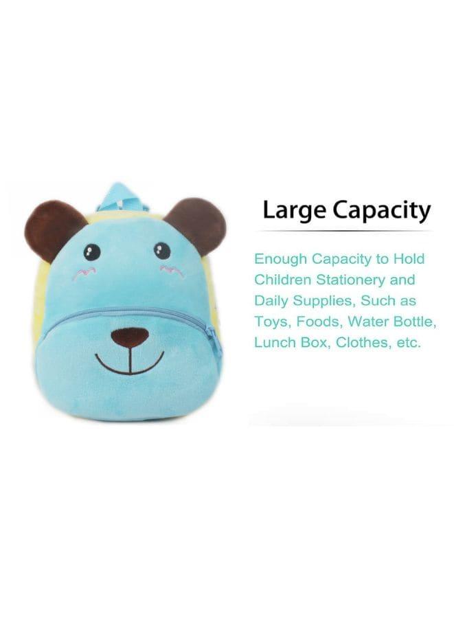 Mini Backpack Kids Cute School Shoulder Bag Toddler Plush Small Backpack Baby Schoolbag Preschool Bag Gift, Bear Fatio General Trading