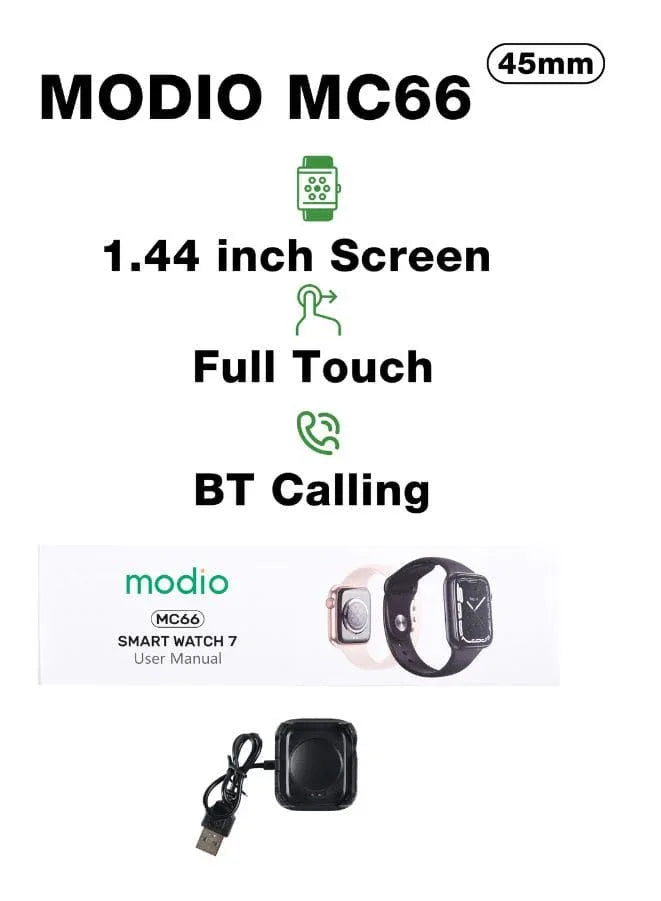Modio MC66 Smart Watch Silver
