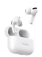 Modio ME8 True wireless stereo headset(White) with free case (Red/Black/Blue) Fatio General Trading