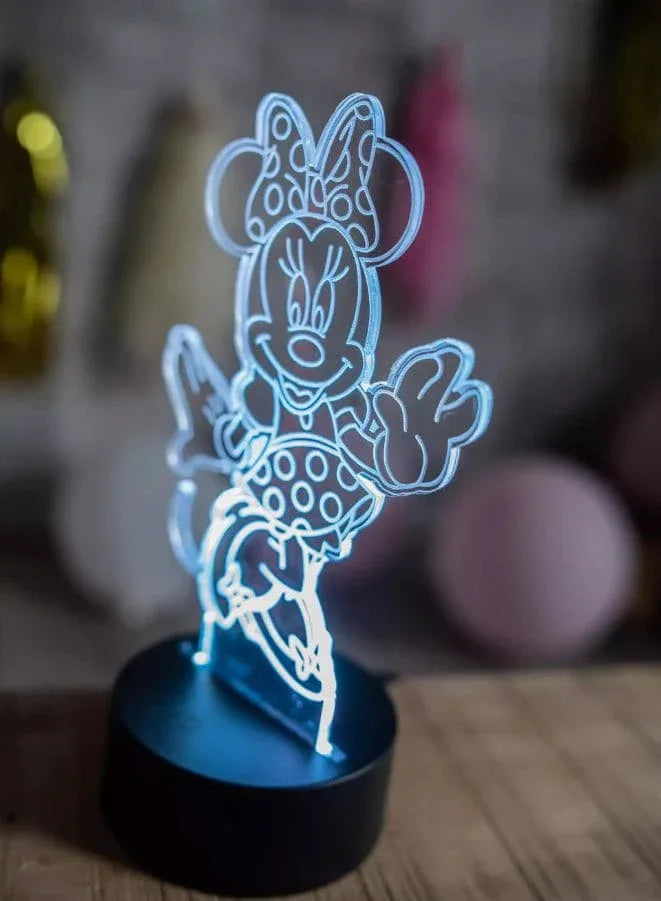 Multi-color Mini 3D LED Night Lamp, USB Desk Lamp, 16 Color with remote control Bedroom Table Lamp, Home Décor Light Gifts Fatio General Trading