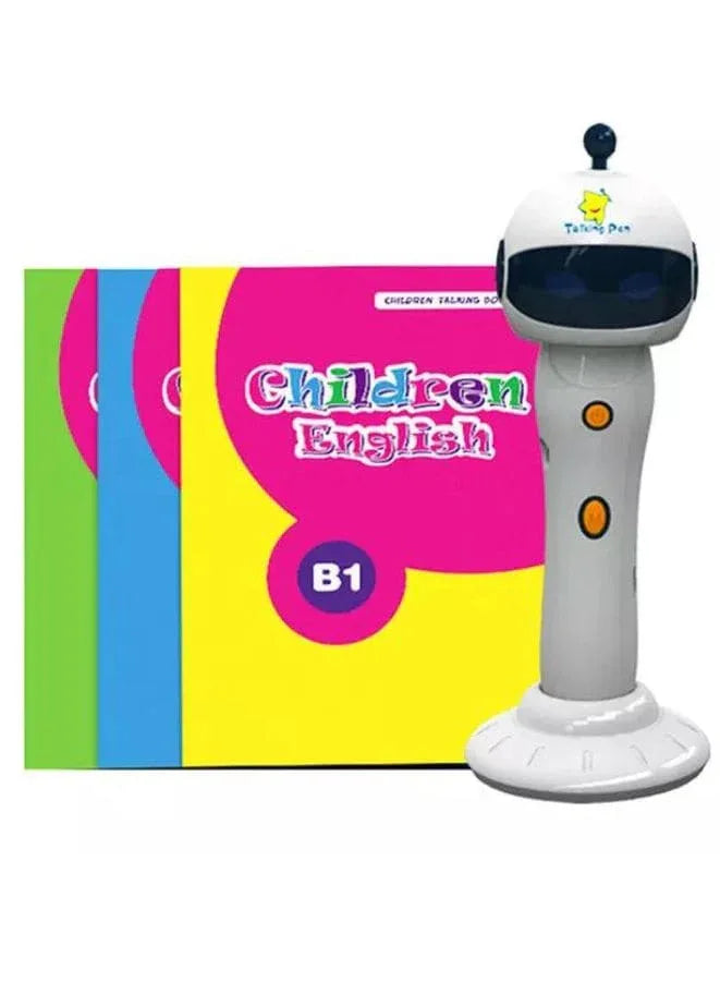 Multi-Languages Learning Talking Pen Educational Toy for Kids to learn words in English, Arabic, Spanish, French, Korean and Chineese Fatio General Trading