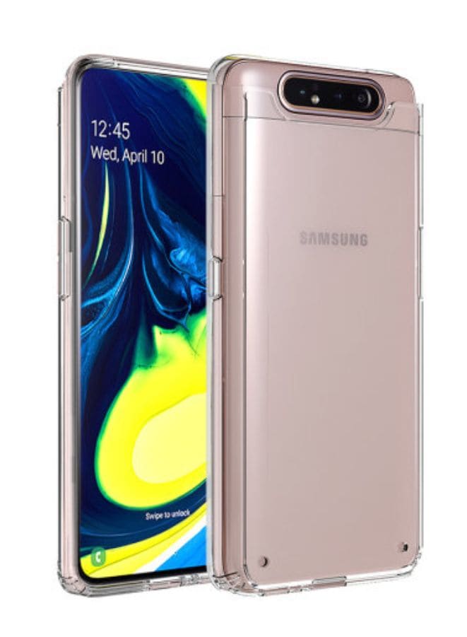 Phone Covers Scratchproof TPU + Acrylic Protective Case for Galaxy A80/A90 Fatio General Trading