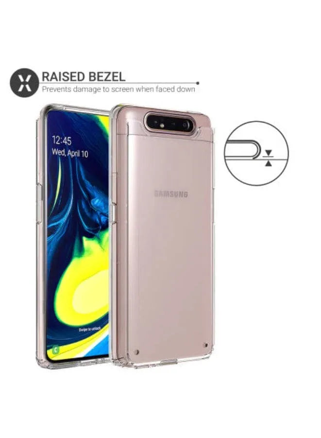 Phone Covers Scratchproof TPU + Acrylic Protective Case for Galaxy A80/A90 Fatio General Trading