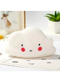 Portable Kids Cartoon LED Night Light Children Bedroom Table Lamp Bedside Moon Star Nightlight  Best Birthday Gift for Kids, Home Décor, Kid' Room Decoration, Living Room, White Cloud Fatio General Trading