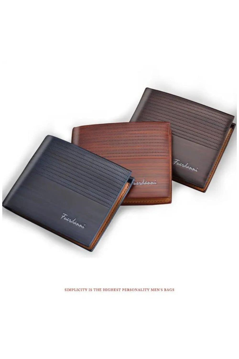 Premium Leather Wallet for Men - Stylish and Practical Fatio General Trading