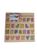 Premium Wooden Alphabet Puzzle with Animal Cards (20 Cards) Fatio General Trading