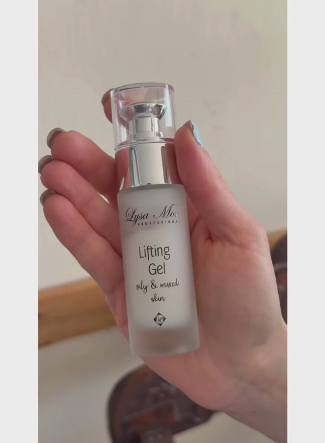 LYSA MOR Lifting Gel – Dry Skin | Non-Invasive Facelift Effect | Visible Firming & Youthful Skin in Minutes | 30ml