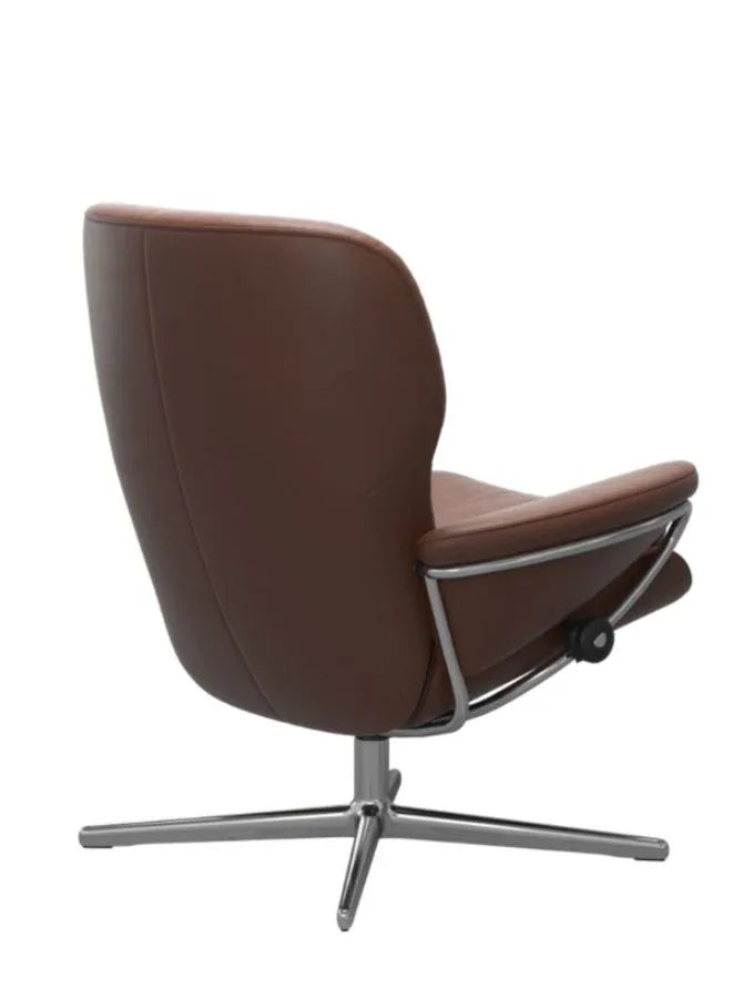 Stressless Rome Low Back Recliner - back view