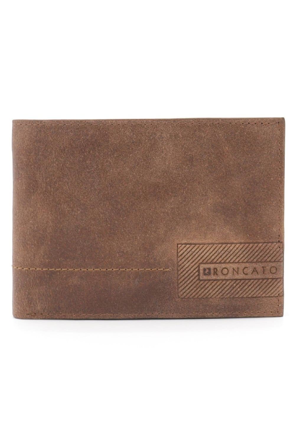 R. Roncato Men's Leather Wallet, Light Brown Fatio General Trading