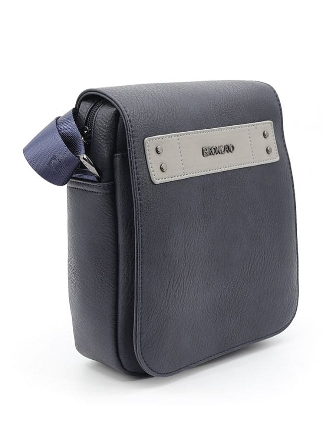 R Roncato Stylish and Functional Classic Grey Color Handbag made from PU Leather for Men Fatio General Trading