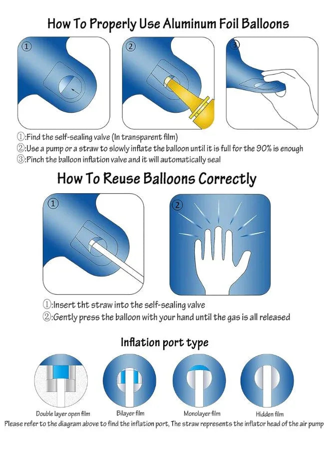 Large Size 2024 Balloons for New Year Decorations 2024, New Year Eve's Party Supplies, 32 inches