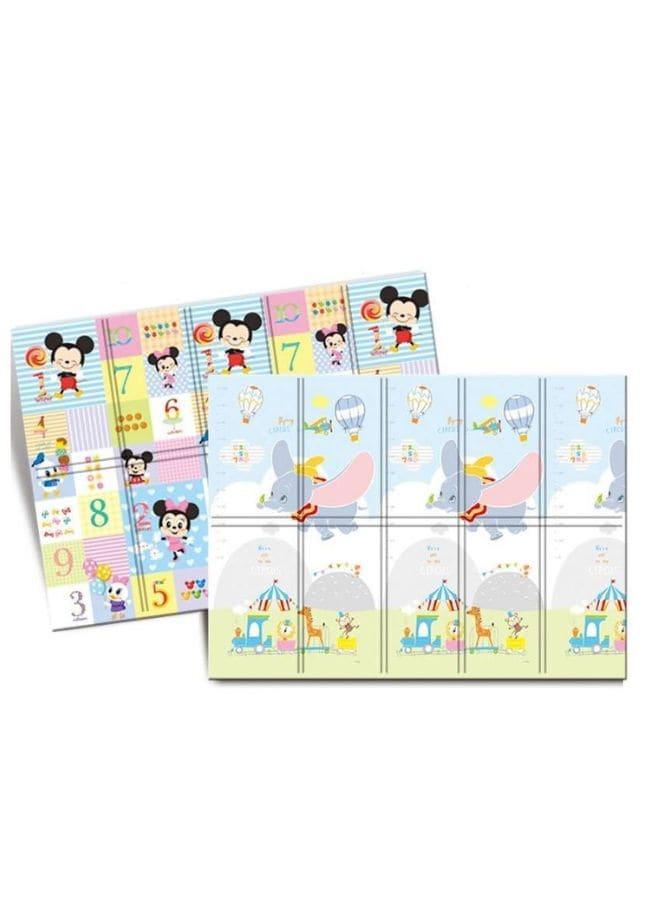 Reversible Folding Children's Waterproof and Non-toxic Double Sided Mat (200x180x1.0cm), Elephant Fatio General Trading