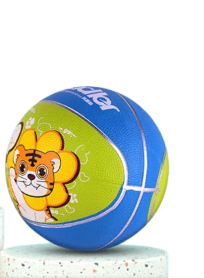 Rubber Size 3 Basketball for Kids Cartoon Ball for Indoor Playing Fatio General Trading