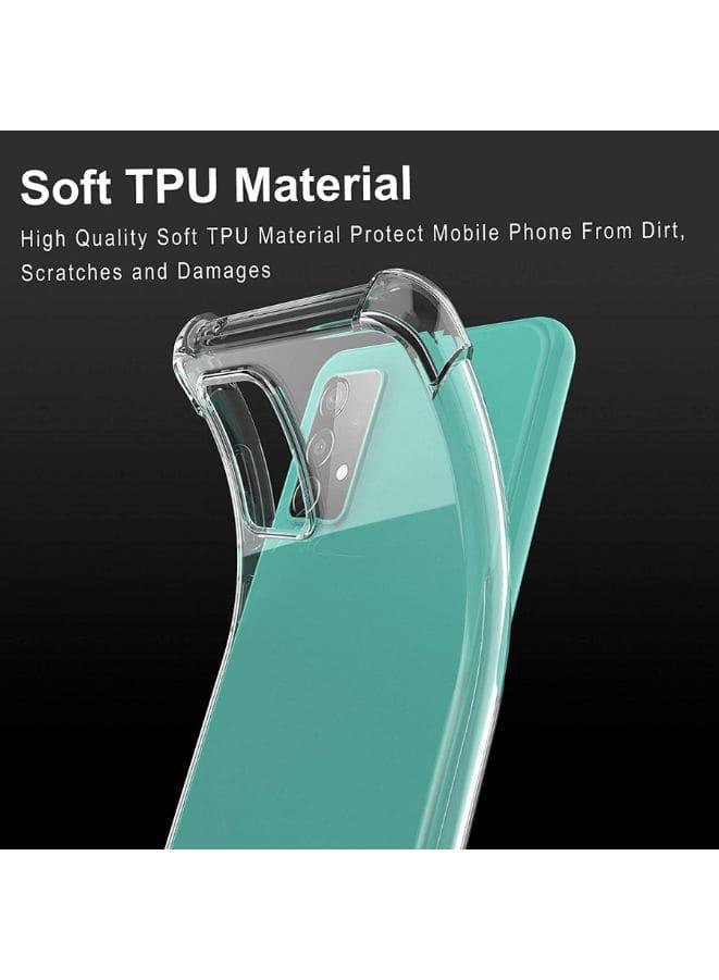 Samsung Galaxy A52 5G 4G, Premium Soft and Flexible TPU [Scratch-Resistant] Phone Case for Samsung Galaxy A52, Crystal Clear Fatio General Trading