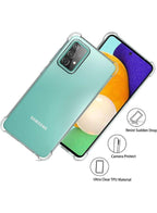 Samsung Galaxy A52 5G 4G, Premium Soft and Flexible TPU [Scratch-Resistant] Phone Case for Samsung Galaxy A52, Crystal Clear Fatio General Trading