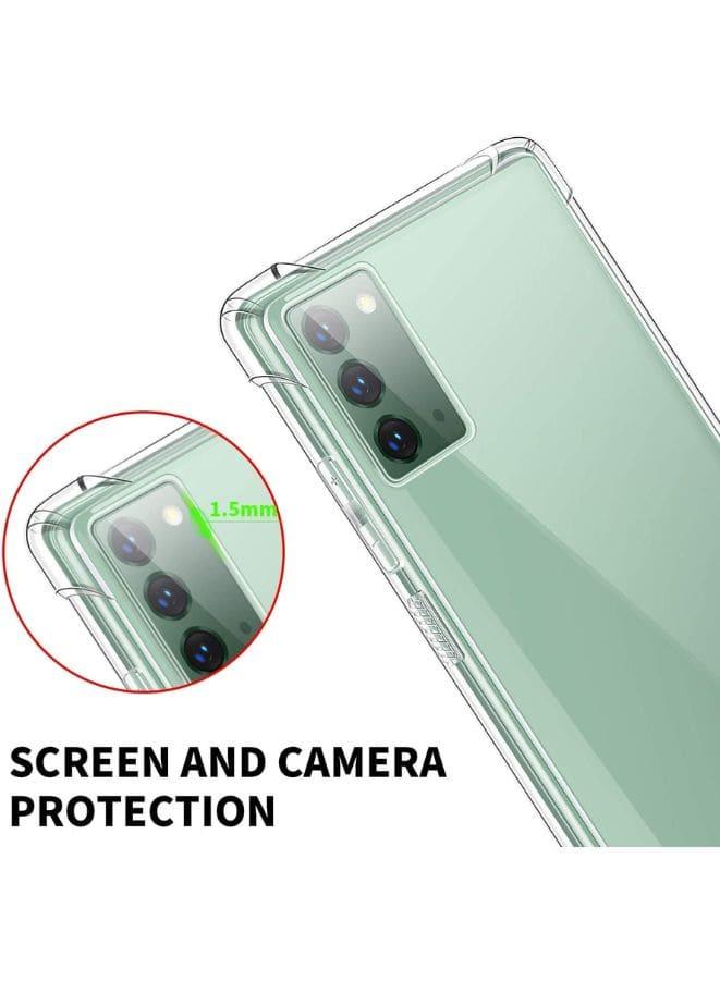 Samsung Galaxy Note 20 Case Cover Protective Shock Absorption Bumper soft Transparent Case for Samsung Galaxy Note 20 Fatio General Trading