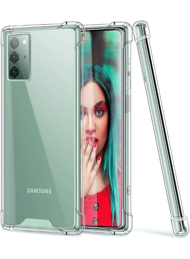 Samsung Galaxy Note 20 Case Cover Protective Shock Absorption Bumper soft Transparent Case for Samsung Galaxy Note 20 Fatio General Trading