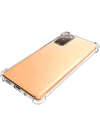 Samsung Galaxy S20 FE Case, Transparent Soft Reinforced Corners Cushion Bumper Shockproof Drop Protection Case Cover for Samsung Galaxy S20 FE Fatio General Trading