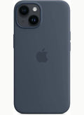 Silicone Case for Apple iPhone 14 - Storm Blue Fatio General Trading