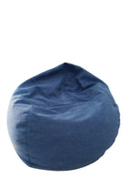 Solid Multi-Purpose Bean Bag With Polystyrene Filling, Large, Blue Fatio General Trading