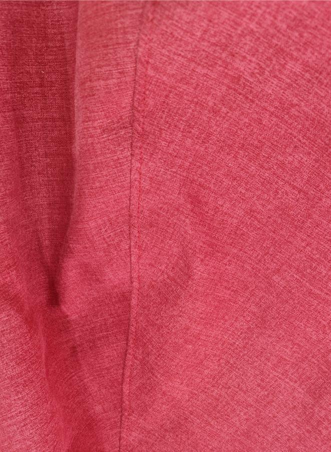 Solid Multi-Purpose Bean Bag With Polystyrene Filling, large, Red Fatio General Trading