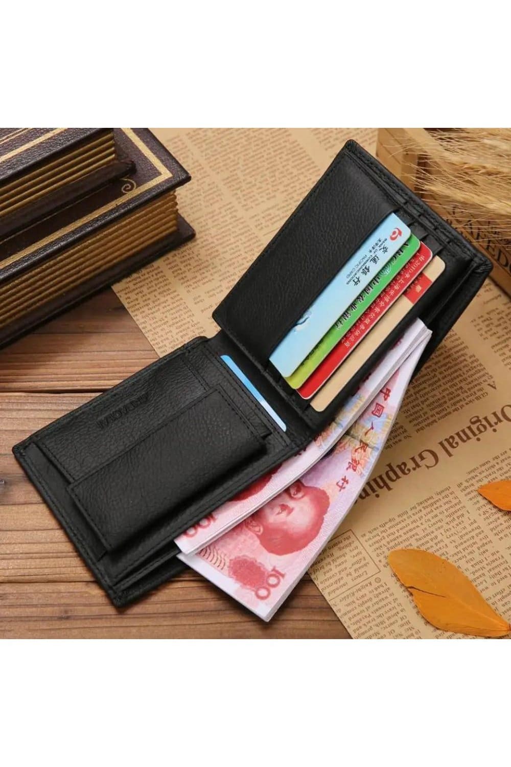 Stylish and Functional Men's Leather Wallet Fatio General Trading