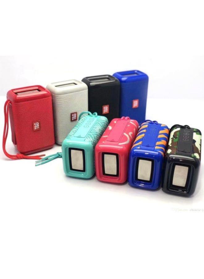 T&G Portable Wireless Bluetooth Speakers, Rich Bass Wireless Speaker with Built-in Mic for iPhone, iPad, Smart Phone, Laptops and More (Black) Fatio General Trading