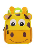 Toddler Backpack for Little Kids Water Resistance Kindergarten Preschool Cute Animal Cartoon Backpacks for Boys and Girls, Giraffe Fatio General Trading