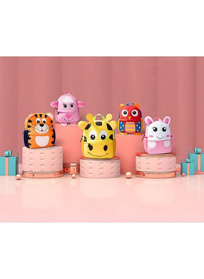 Toddler Backpack for Little Kids Water Resistance Kindergarten Preschool Cute Animal Cartoon Backpacks for Boys and Girls, Owl Fatio General Trading