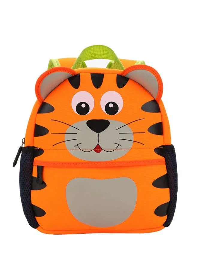 Toddler Backpack for Little Kids Water Resistance Kindergarten Preschool Cute Animal Cartoon Backpacks for Boys and Girls, Tiger Fatio General Trading