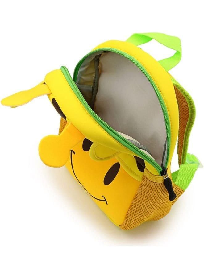 Toddler Backpack for Little Kids Water Resistance Kindergarten Preschool Cute Animal Cartoon Backpacks for Boys and Girls, Giraffe Fatio General Trading