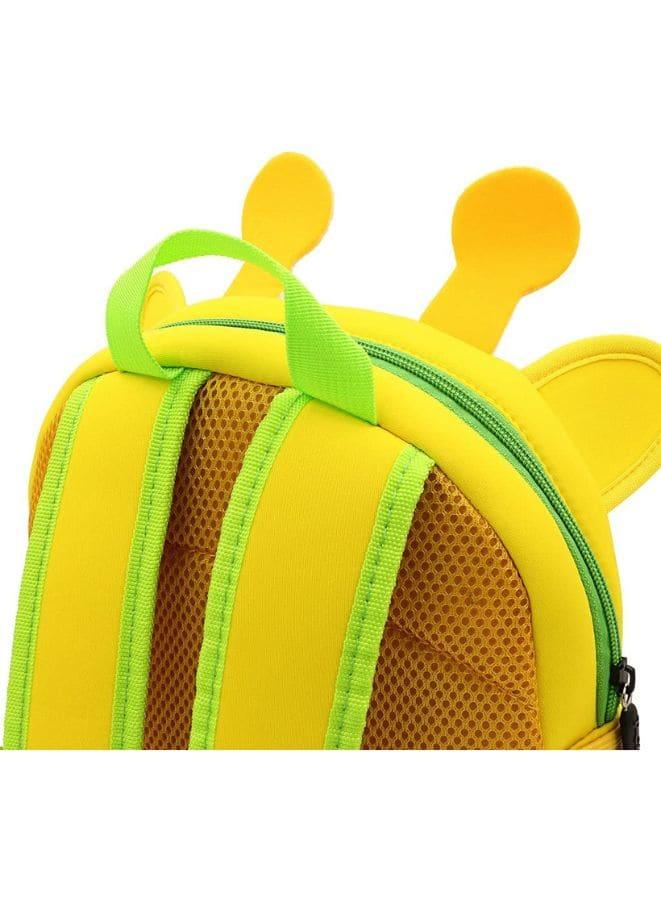 Toddler Backpack for Little Kids Water Resistance Kindergarten Preschool Cute Animal Cartoon Backpacks for Boys and Girls, Giraffe Fatio General Trading