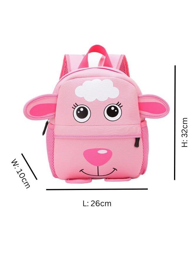 Toddler Backpack for Little Kids Water Resistance Kindergarten Preschool Cute Animal Cartoon Backpacks for Boys and Girls, Goat Fatio General Trading