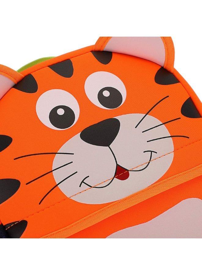Toddler Backpack for Little Kids Water Resistance Kindergarten Preschool Cute Animal Cartoon Backpacks for Boys and Girls, Tiger Fatio General Trading