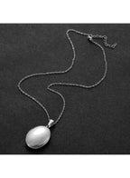 Trendy Stainless Steel Charm Silver Necklace - Add a Touch of Elegance to Your Look Fatio General Trading